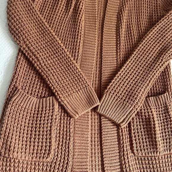 Soho Apparel Brown Knit Cardigan - Picture 6 of 6